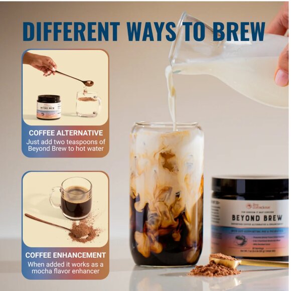 Beyond Brew Energy, Immune & Gut Support | Superfood Coffee Alternative - Picture 3 of 6